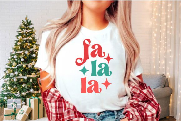 Fa La La Retro Christmas Quotes SVG Review