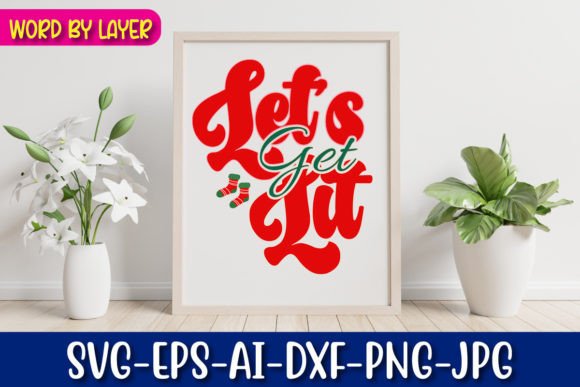 Let s Get Lit Retro Christmas Design Review