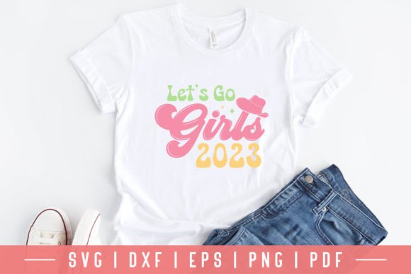 Let s Go Girls 2023 Retro SVG Review