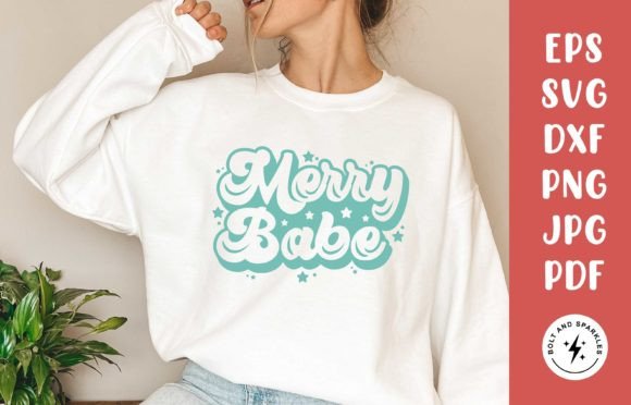 Merry Babe, SVG Embroidery Review